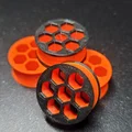 Prusa Plugs v.3 (Ear Gauges) – Plug tai họa tiết honeycomb - Thumbnail 1