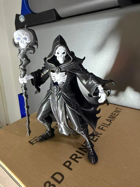 Pháp sư Dark Necromancer – Miniature Fantasy in 3D có thể in 3D - Image 1