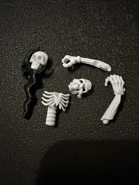 Pháp sư Dark Necromancer – Miniature Fantasy in 3D có thể in 3D - Image 4
