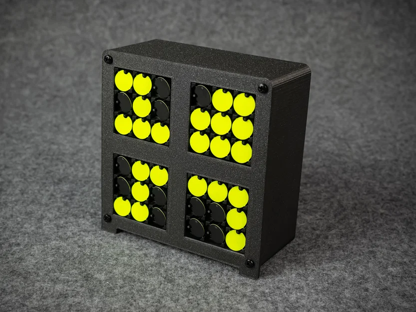 Vỏ (Enclosure) đồng hồ Flip-Disc dạng modular - Image 4