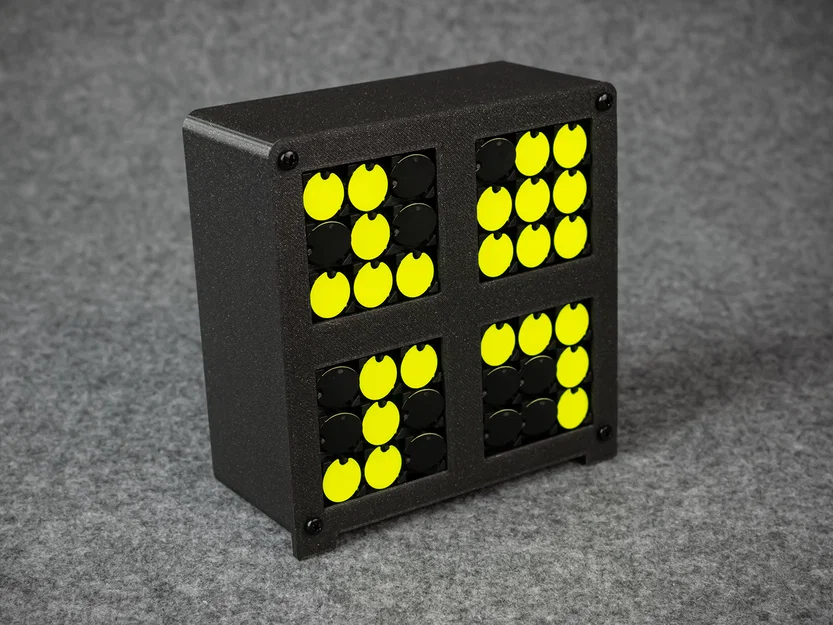 Vỏ (Enclosure) đồng hồ Flip-Disc dạng modular - Image 8