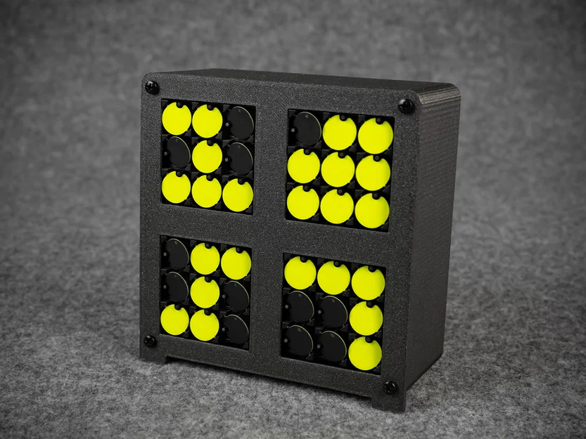 Vỏ (Enclosure) đồng hồ Flip-Disc dạng modular - Image 11