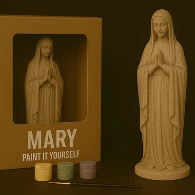 Đức Mẹ Maria – Tự Sơn (Paint-It-Yourself)
