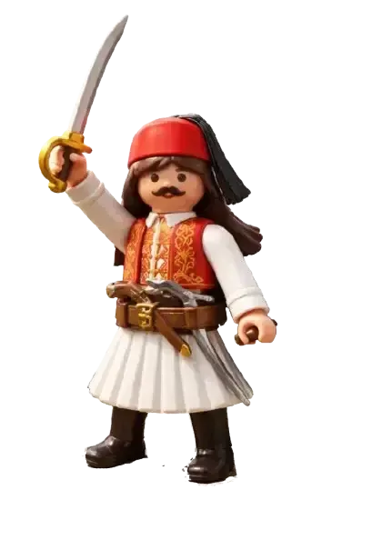 Mô hình chiến binh Hy Lạp 1821 cực chất cho máy in 3D - Image 3