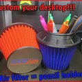 Tùy biến bàn làm việc: Air filter kiêm ống cắm bút ;)) - Thumbnail 1