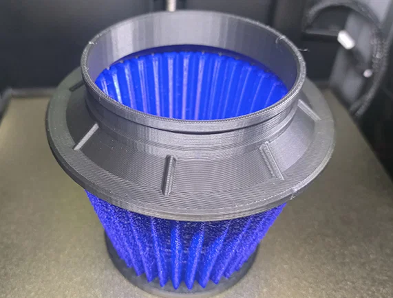 Tùy biến bàn làm việc: Air filter kiêm ống cắm bút ;)) - Image 2