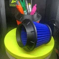 Tùy biến bàn làm việc: Air filter kiêm ống cắm bút ;)) - Thumbnail 3