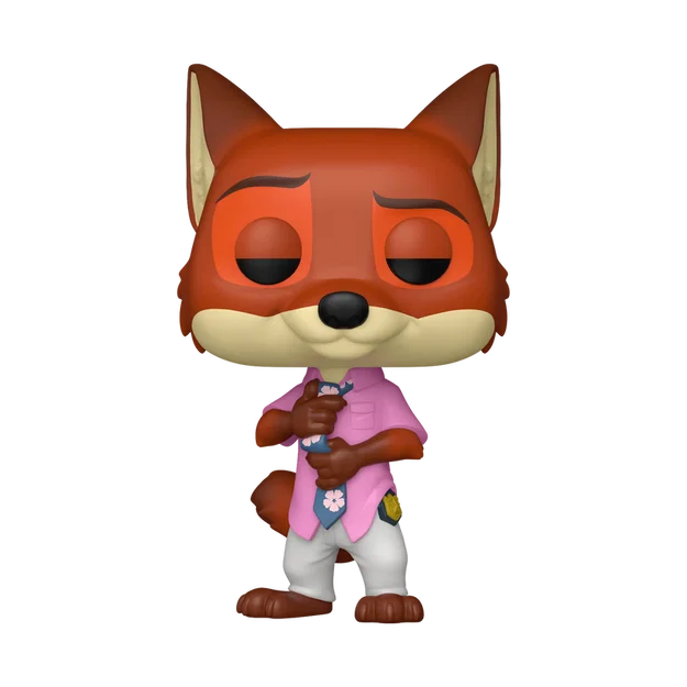 Mô hình Nick Wilde Zootopia - Thiết kế Funko Pop để in 3D - Image 2