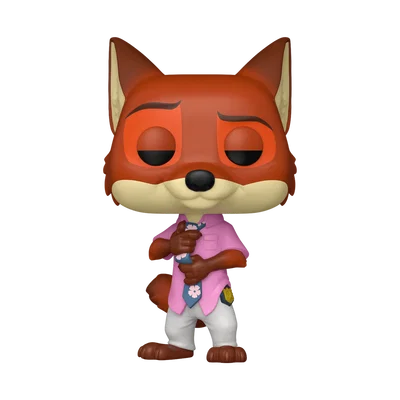 Mô hình Nick Wilde Zootopia - Thiết kế Funko Pop để in 3D