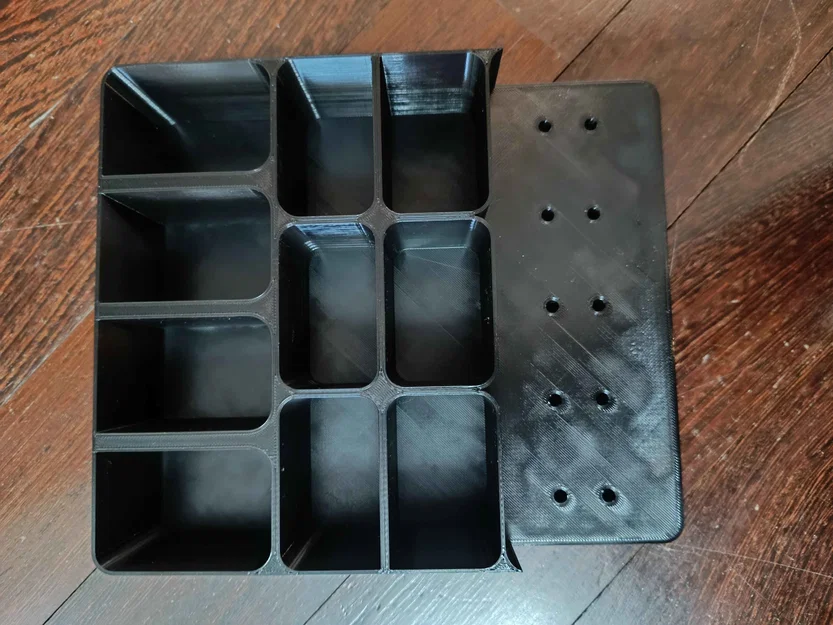 Khay organizer sắp xếp cáp USB và cục sạc lớn - Image 2