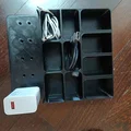Khay organizer sắp xếp cáp USB và cục sạc lớn - Thumbnail 3