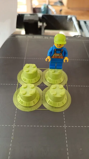 Núm vặn chỉnh âm thanh cho đàn guitar phong cách LEGO độc lạ - Image 3
