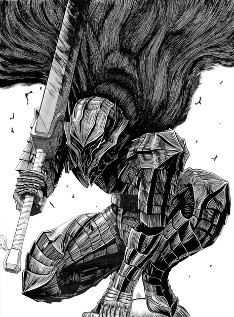 Mô hình mũ giáp Berserker (Berserk Helmet) 3D cho tín đồ Anime - Image 1