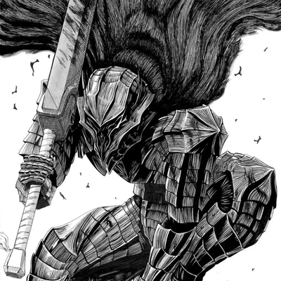 Mô hình mũ giáp Berserker (Berserk Helmet) 3D cho tín đồ Anime