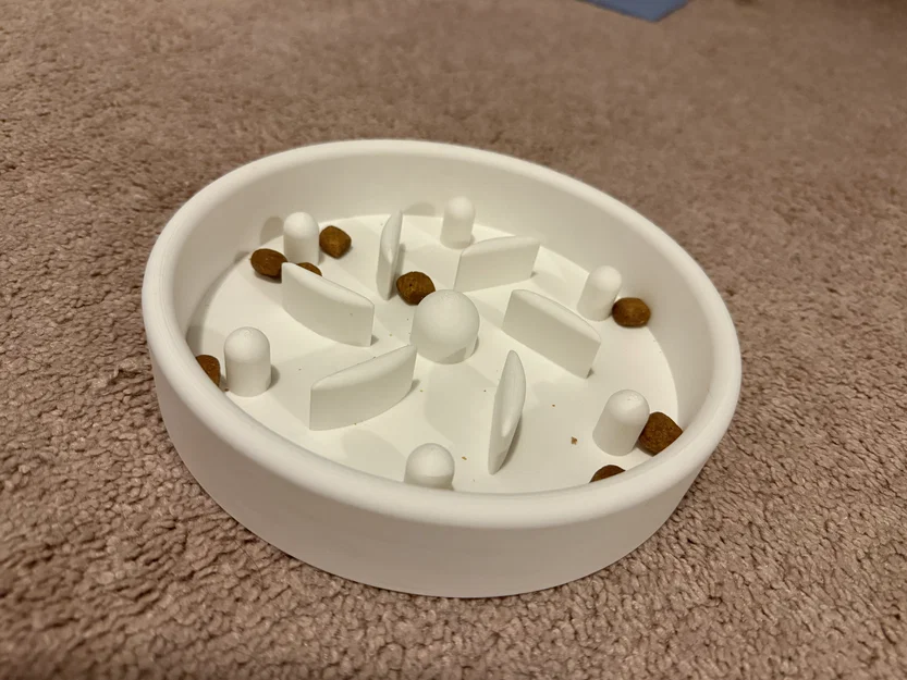 Tô Ăn Chậm Cho Mèo (Cat Slow Feeder Bowl) - Image 1