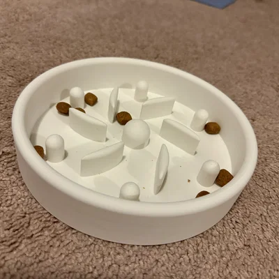 Tô Ăn Chậm Cho Mèo (Cat Slow Feeder Bowl)