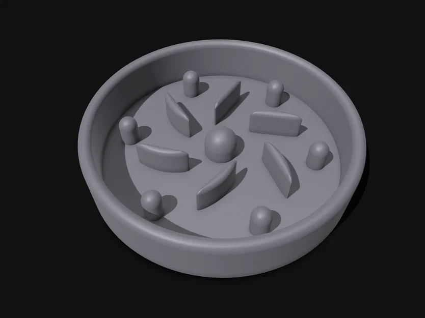 Tô Ăn Chậm Cho Mèo (Cat Slow Feeder Bowl) - Image 2