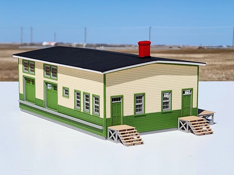 Nhà Kho Hàng Tỉ Lệ HO (HO Scale Freight Shed) - Image 1