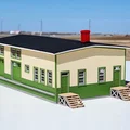 Nhà Kho Hàng Tỉ Lệ HO (HO Scale Freight Shed) - Thumbnail 1