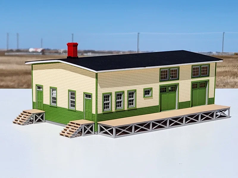 Nhà Kho Hàng Tỉ Lệ HO (HO Scale Freight Shed) - Image 2