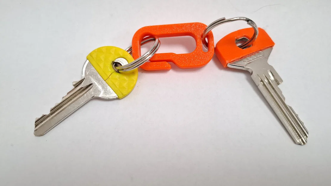 Móc carabiner đơn giản cho móc khóa (simple keychain carabiner) - Image 2