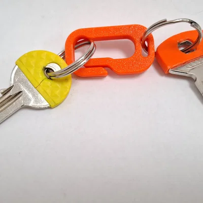 Móc carabiner đơn giản cho móc khóa (simple keychain carabiner)