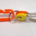 Móc carabiner đơn giản cho móc khóa (simple keychain carabiner) - Thumbnail 3