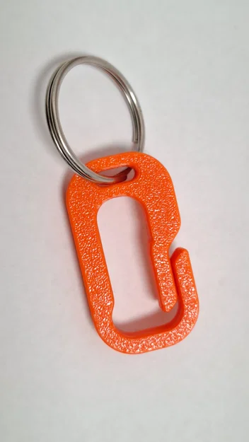 Móc carabiner đơn giản cho móc khóa (simple keychain carabiner) - Image 4