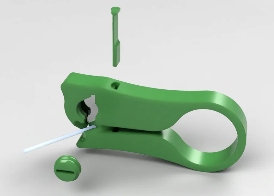 Filament Cutter 45° – Dao cắt filament góc 45° (in 3D) - Image 1