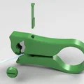 Filament Cutter 45° – Dao cắt filament góc 45° (in 3D) - Thumbnail 1