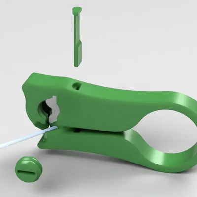 Filament Cutter 45° – Dao cắt filament góc 45° (in 3D)