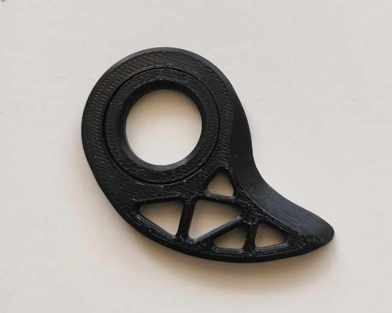 Dụng cụ mở hộp kiêm Fidget Spinner - Phụ kiện 3D tiện ích - Image 2