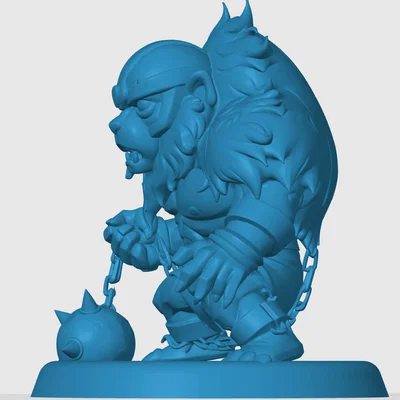 Mô hình 3D Monkian phong cách Chibi cho fan Thundercats
