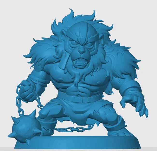 Mô hình 3D Monkian phong cách Chibi cho fan Thundercats - Image 3
