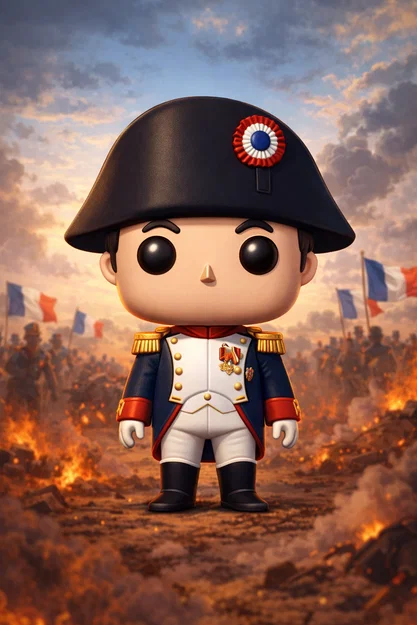Napoleon Bonaparte – Tượng Stylized kiểu Pop/Toy - Image 1