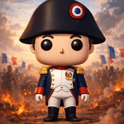 Napoleon Bonaparte – Tượng Stylized kiểu Pop/Toy