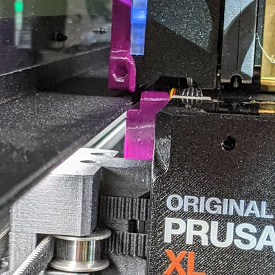 Fix nhiệt tạm thời dễ làm cho nâng cấp quạt part fan 5015 trên Prusa XL