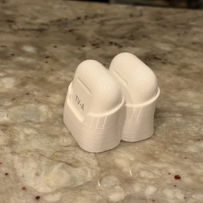 Đế giữ AirPods kép (AirPods 4/Pro1/Pro2) in 3D tiện lợi