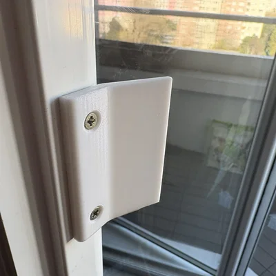 Tay Kéo Cửa Ban Công uPVC Mỏng 48mm (Slim Pull Tab)