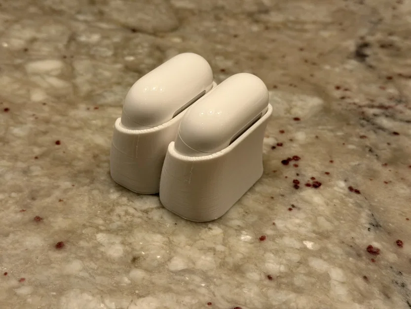 Đế giữ AirPods kép (AirPods 4/Pro1/Pro2) in 3D tiện lợi - Image 4
