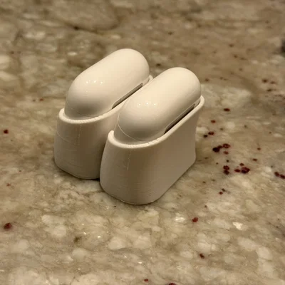 Đế giữ AirPods kép (AirPods 4/Pro1/Pro2) in 3D tiện lợi