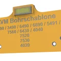 AVM Bohrschablone V4 – Dưỡng khoan FritzBox kèm mini thước thủy - Thumbnail 1