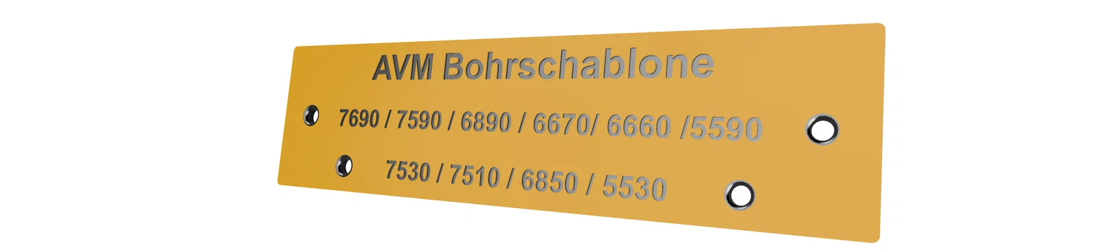 AVM Bohrschablone V4 – Dưỡng khoan FritzBox kèm mini thước thủy - Image 3