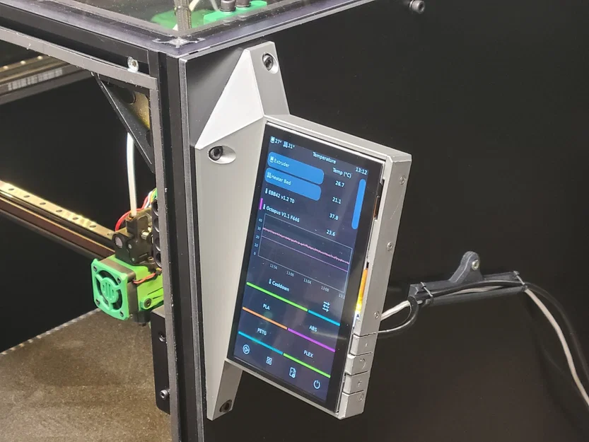 RatRig VCore4 - Giá gắn BTT HDMI7 lên hông enclosure - Image 1