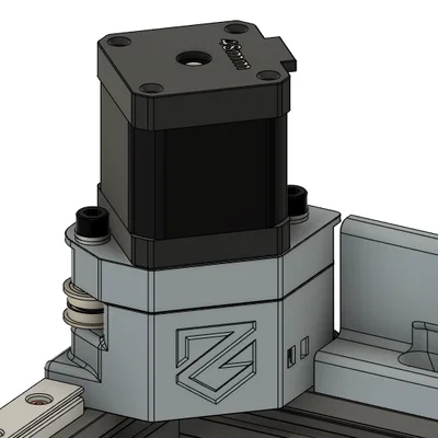 Mercury One.1: Cụm Stepper Tower Double Shear gắn trong khung (Inside Frame)