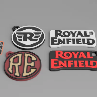 Móc khóa Royal Enfield - Portachiavi - Porte-clés - 钥匙链 - Schlüsselanhänger