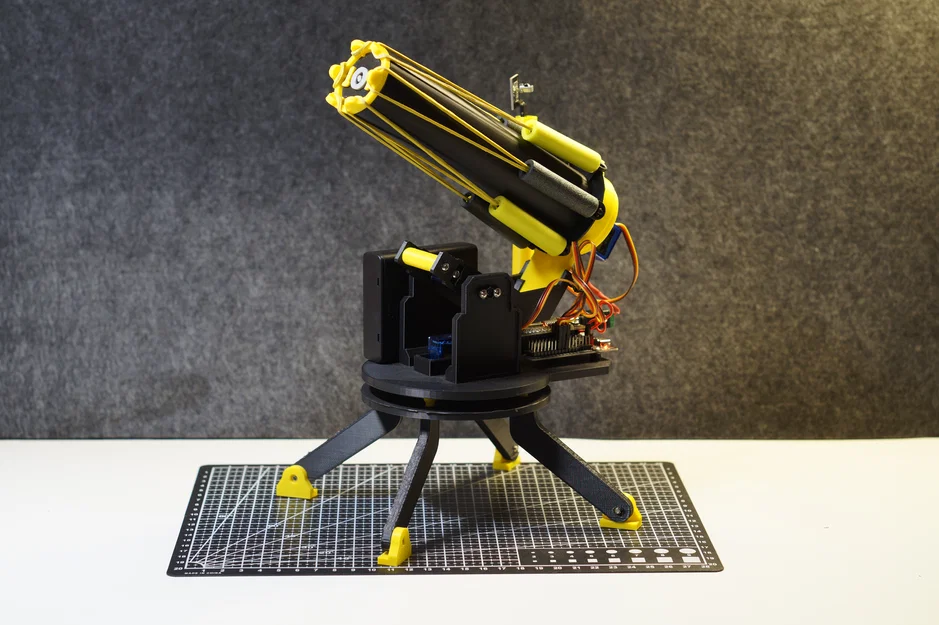 IR turret CrunchLabs, io1 ver. - Tháp IR DIY in 3D - Image 1