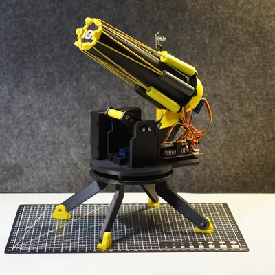 IR turret CrunchLabs, io1 ver. - Tháp IR DIY in 3D