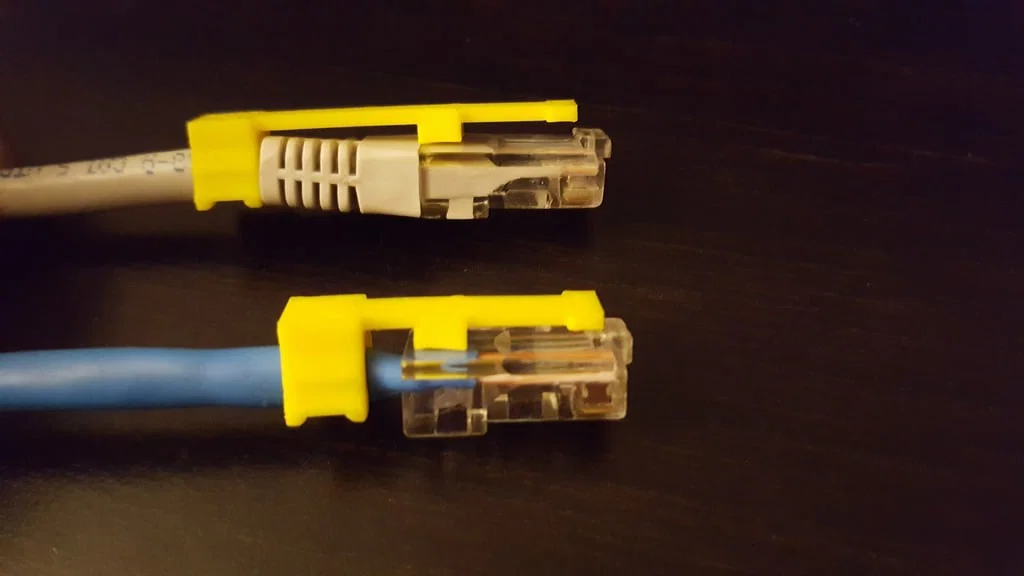 Sửa lẫy dây mạng RJ45 (RJ45 Ethernet Cable Clip Repair) - Image 1