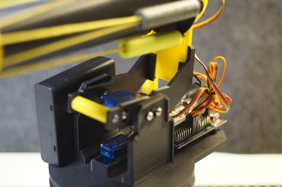 IR turret CrunchLabs, io1 ver. - Tháp IR DIY in 3D - Image 3